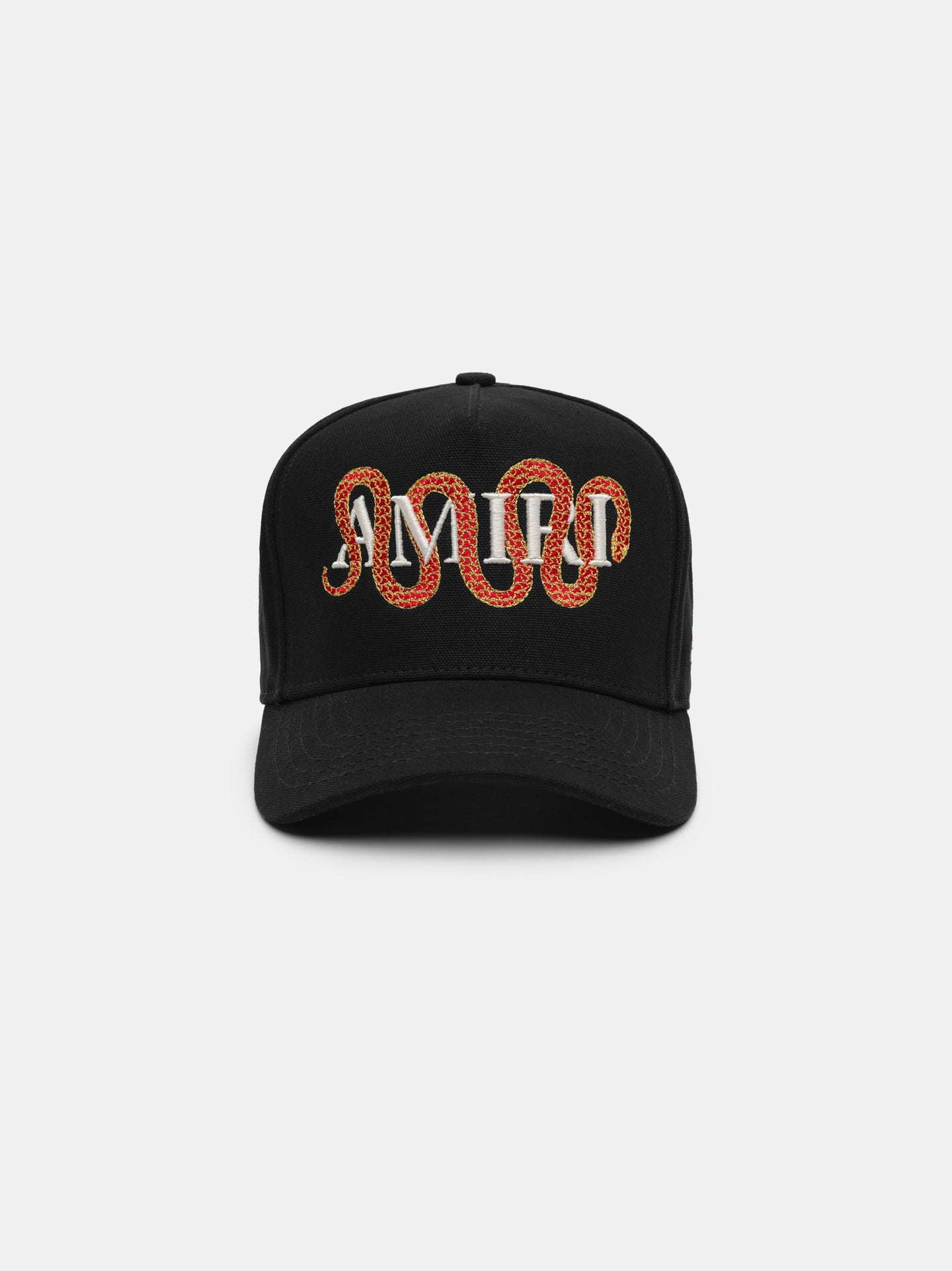 AMIRI SNAKE CANVAS HAT - Black