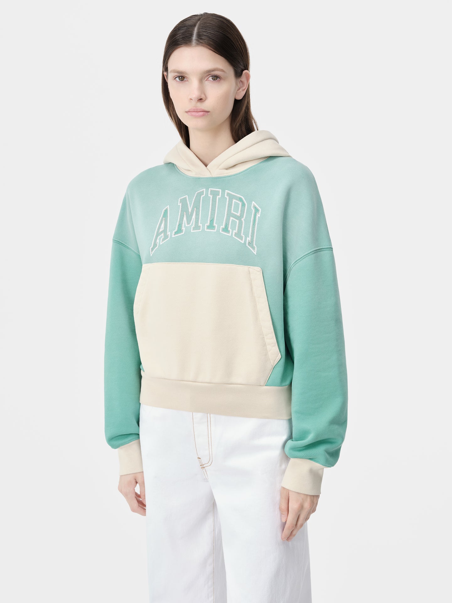 WOMEN - WOMEN'S AMIRI VINTAGE HOODIE - Sea Blue