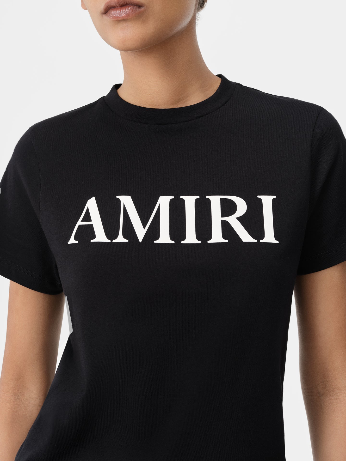 WOMEN - WOMEN'S AMIRI CORE LOGO TEE - Black