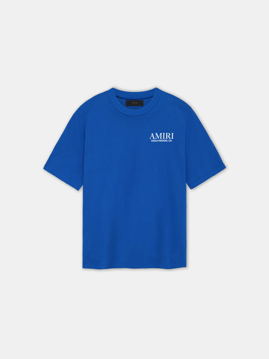 BONES STACKED TEE - Blue