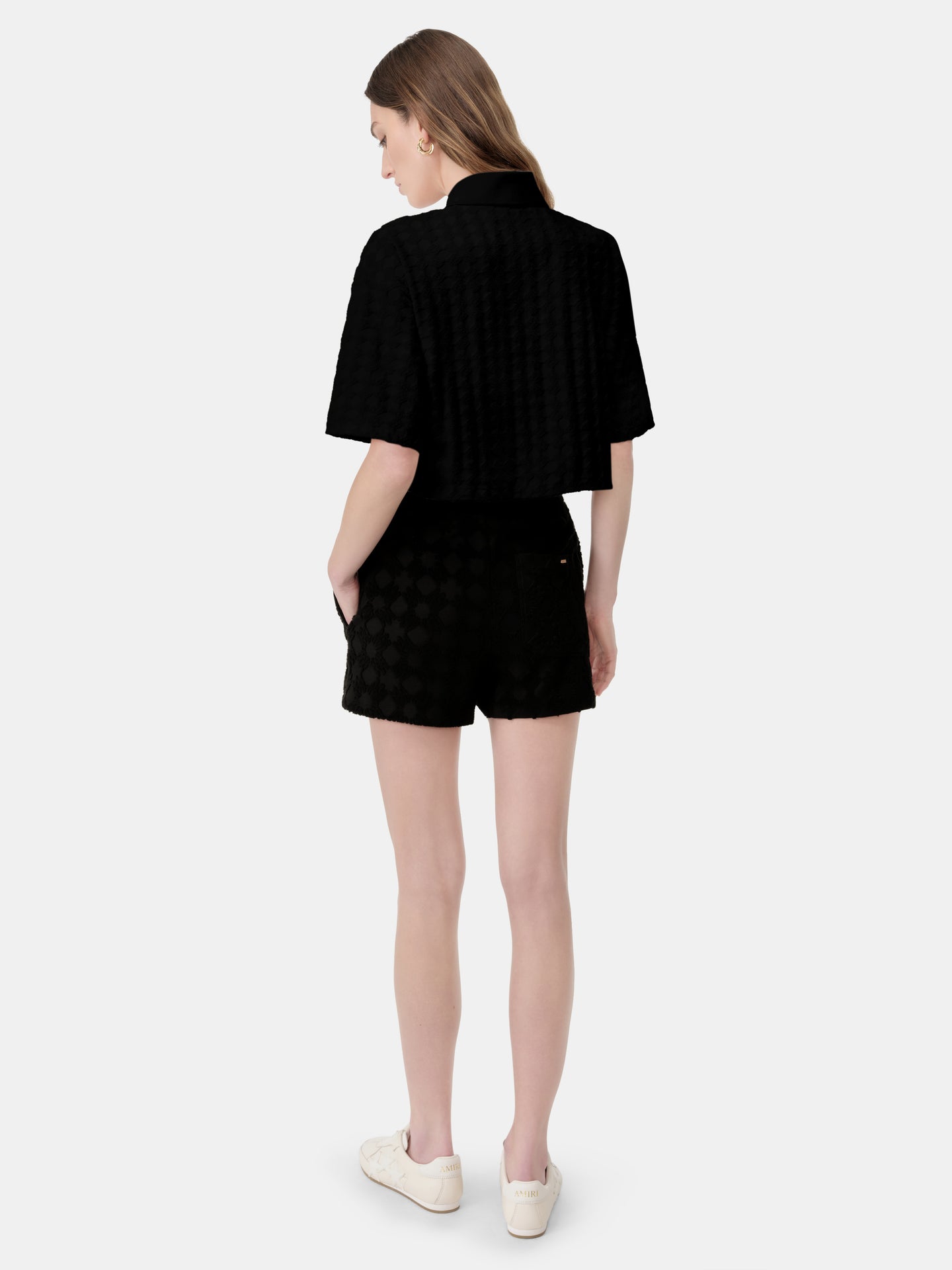 WOMEN - WOMEN'S MA QUAD TOWELING POLO - Black