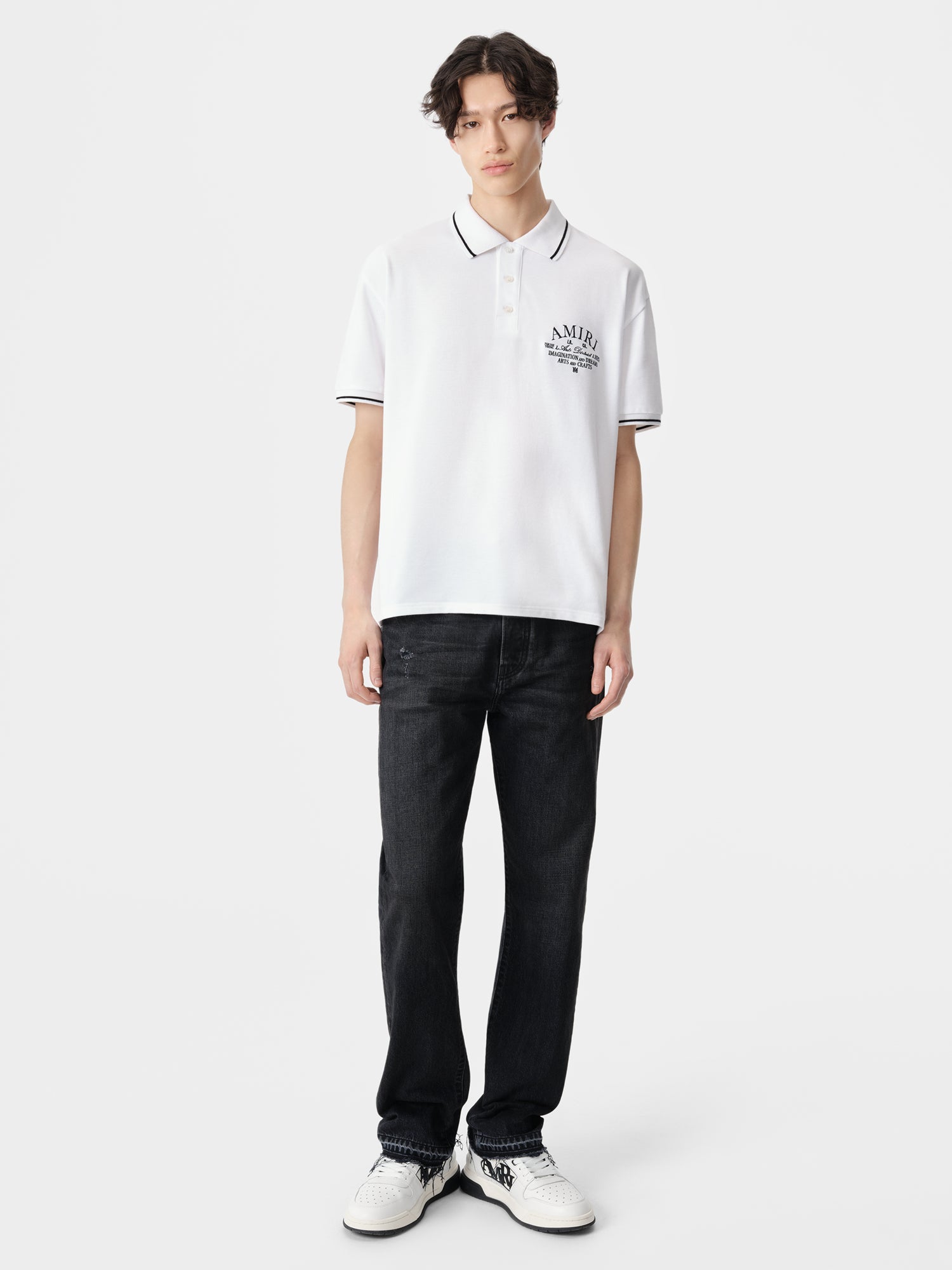 Product AMIRI ARTS DISTRICT POLO - White featured image