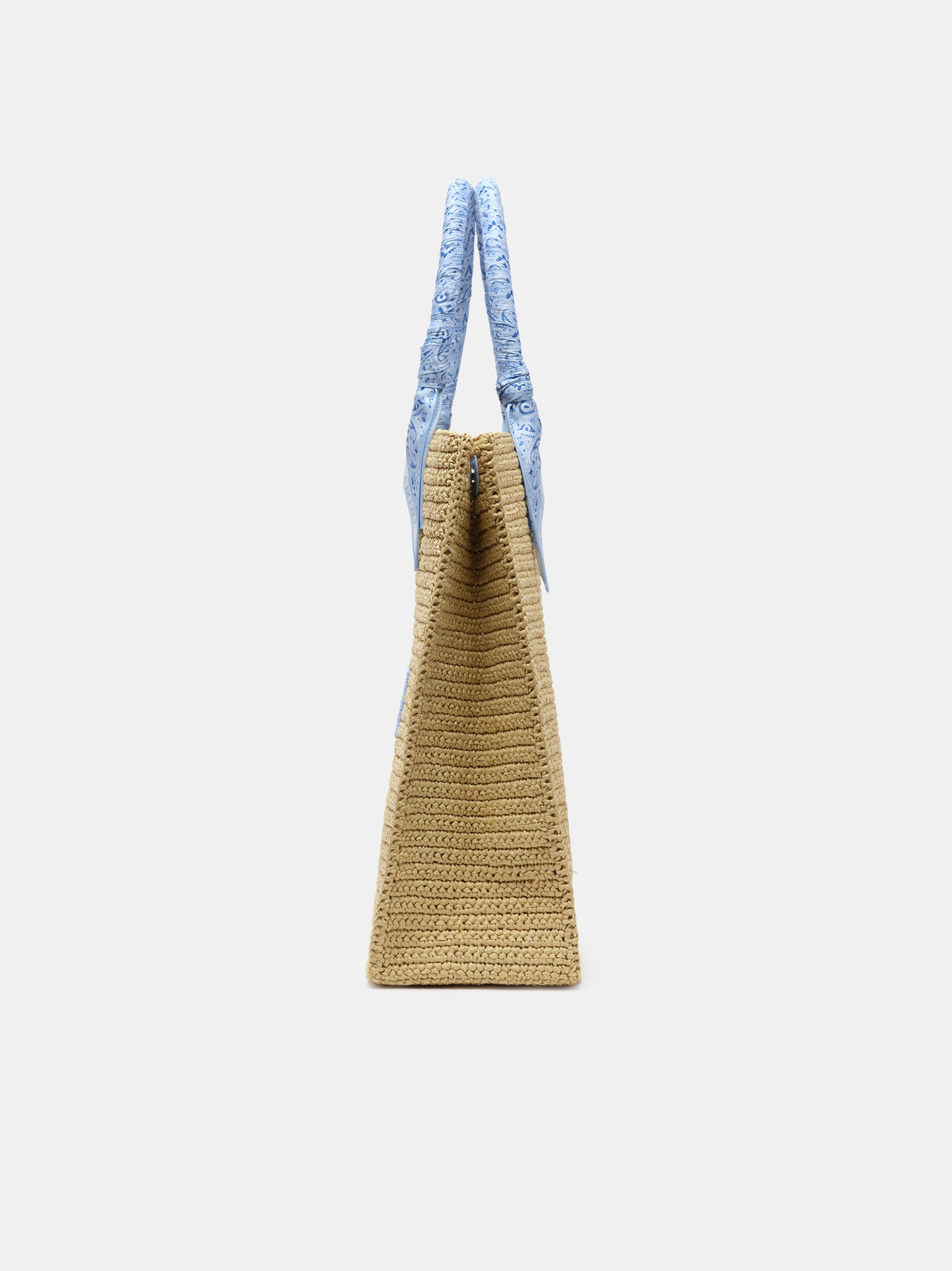 AMIRI RAFFIA TOTE - Blue