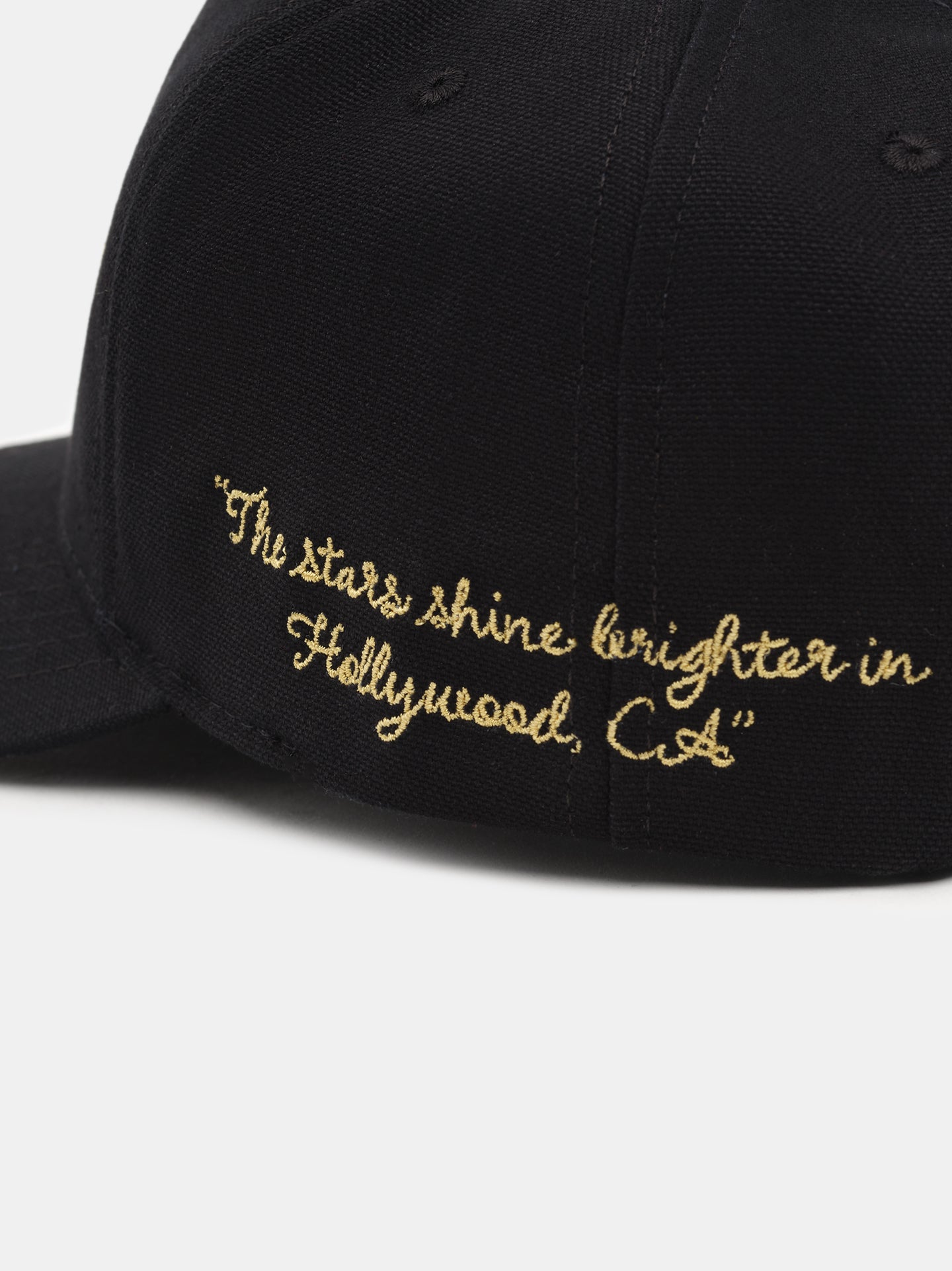 AMIRI HOLLYWOOD CANVAS HAT - Black