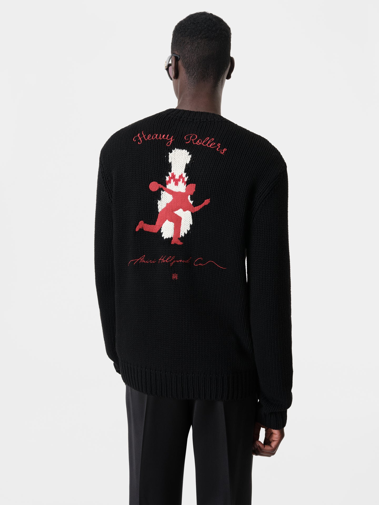 AMIRI BOWLING CREWNECK - Black