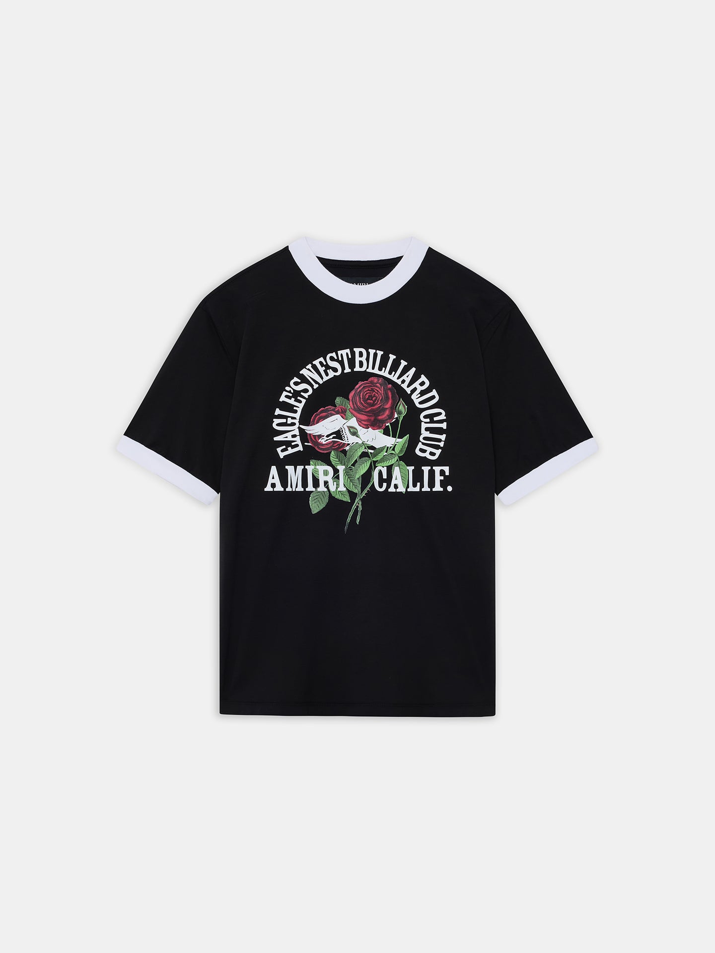 EAGLE RINGER TEE - BLACK - AMIRI