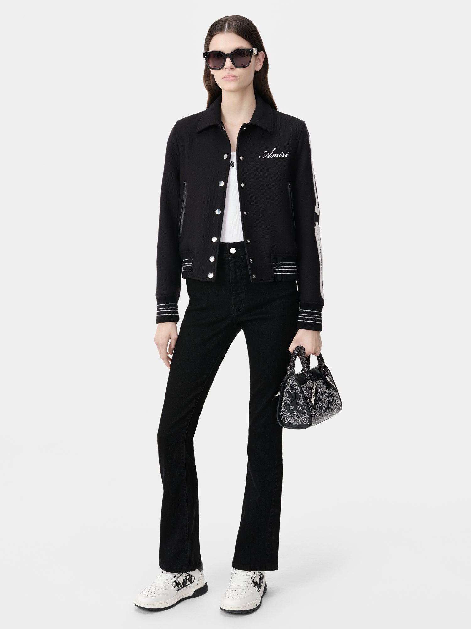 WOMEN - WOMEN'S BONES JACKET - Black | AMIRI