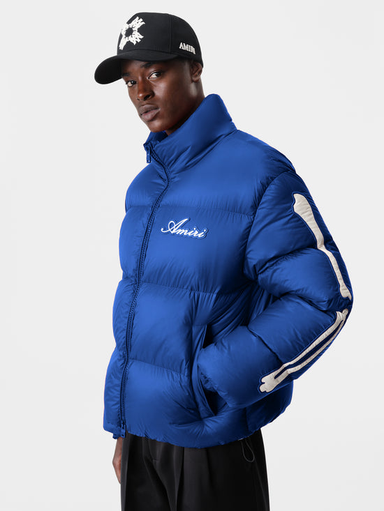 BONES DOWN JACKET - Blue