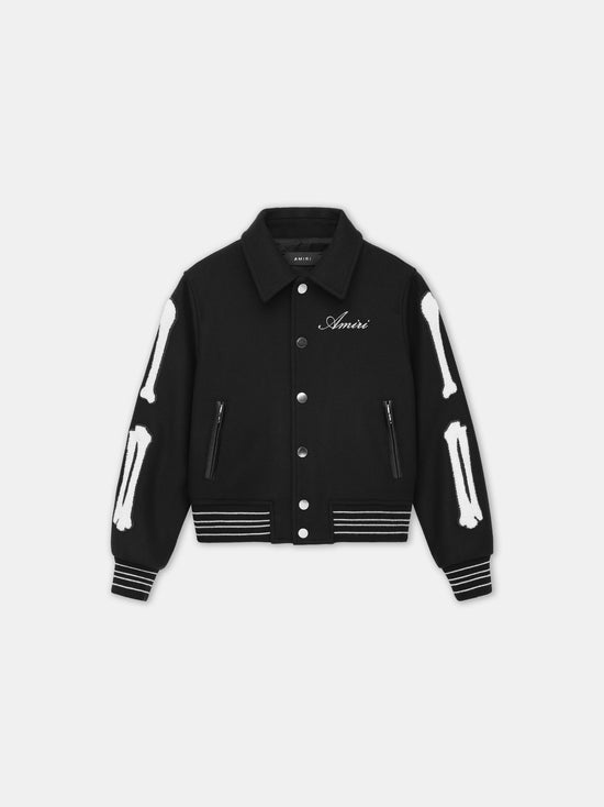 KIDS - KIDS' BONES JACKET - Black - AMIRI
