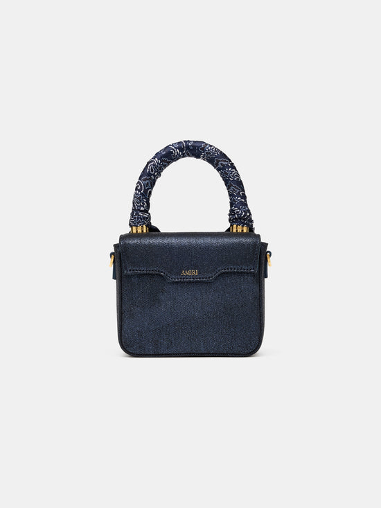 WOMEN - WOMEN'S DENIM NANO MA BAG - WET SHIMMER - AMIRI