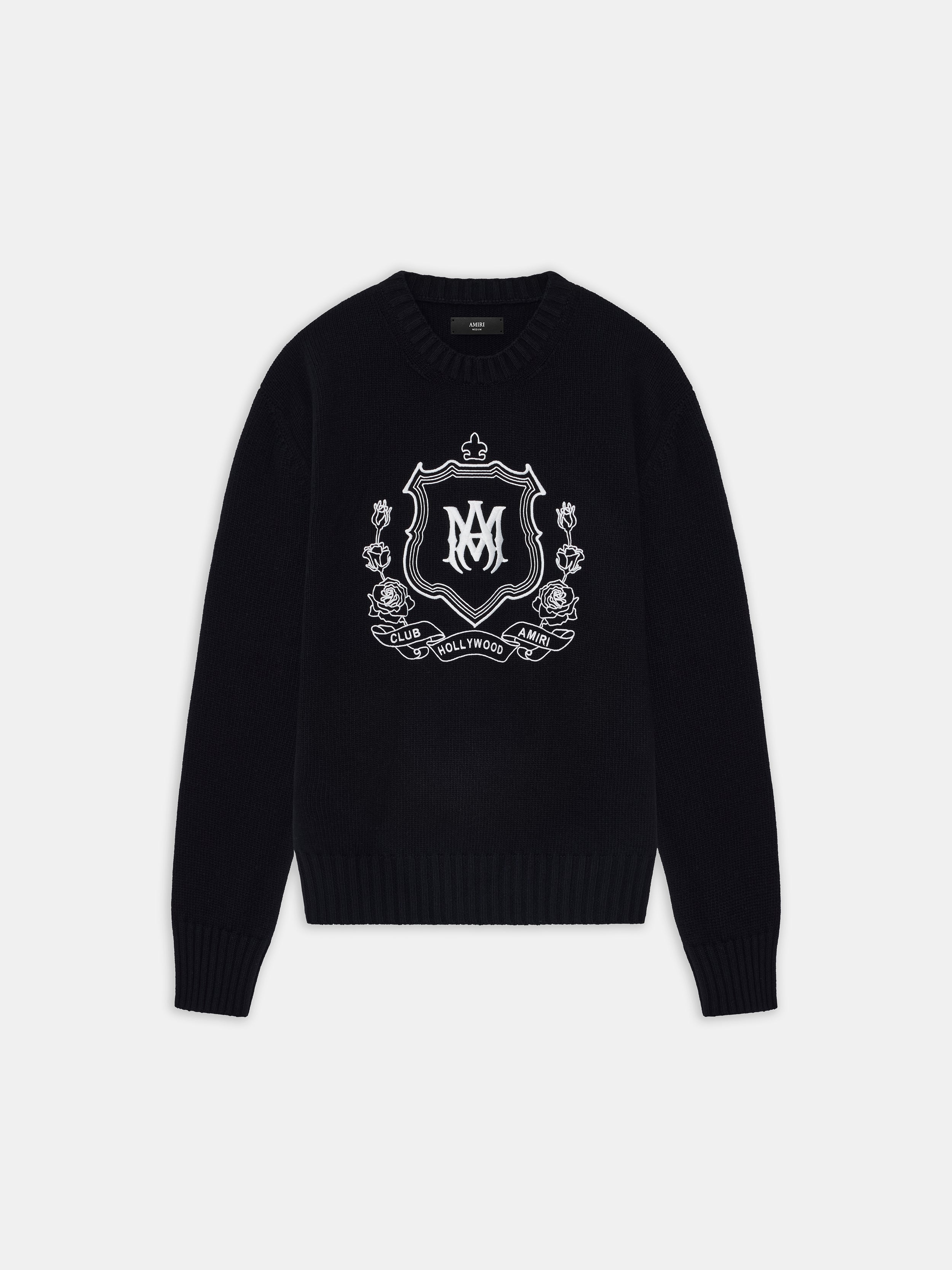 Product MA CREST CREW - BLACK featured image