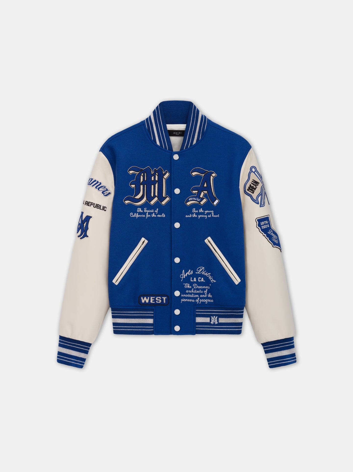 DREAM TEAM VARSITY JACKET - Blue