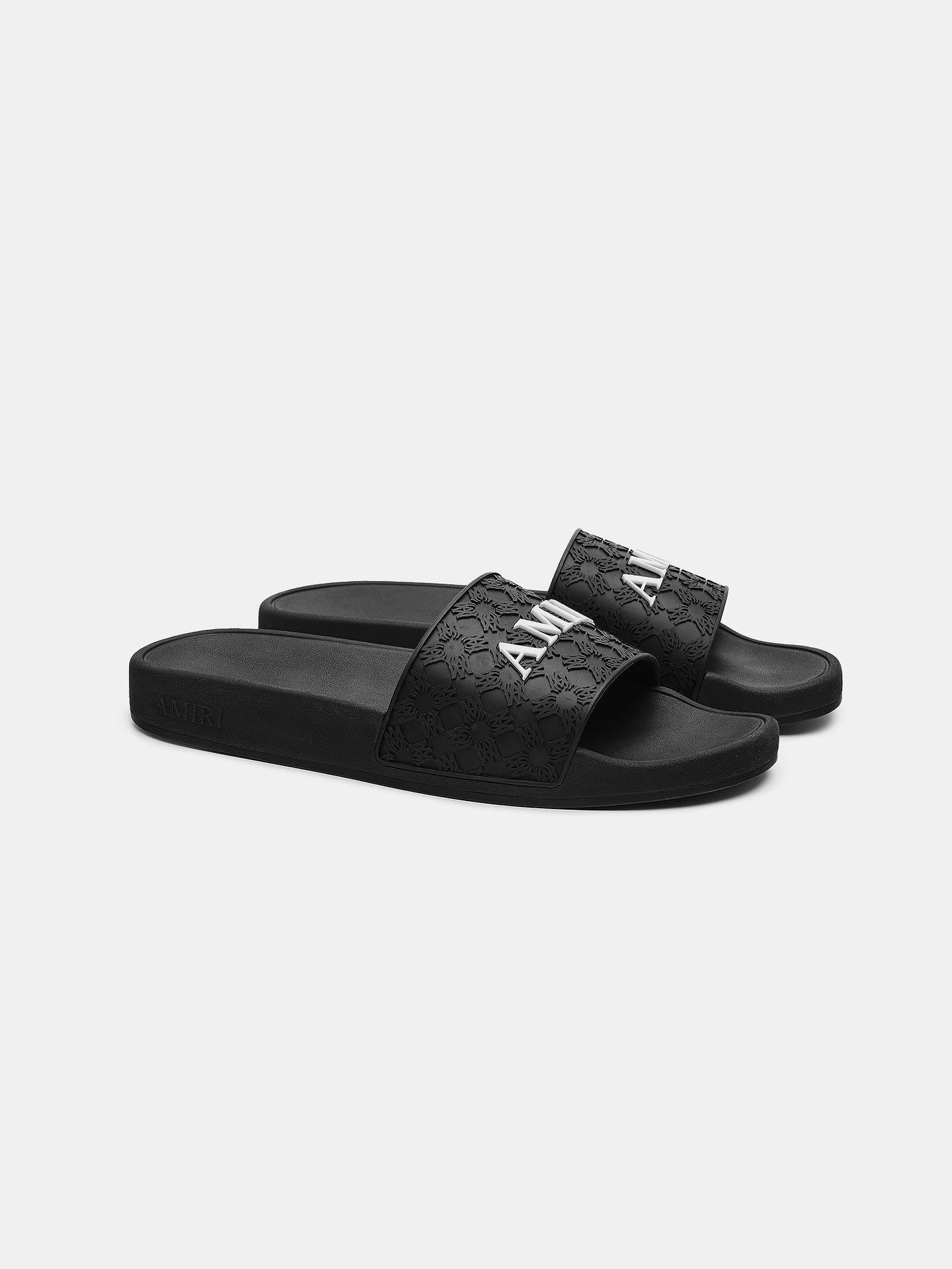 WOMEN - WOMEN'S MA QUAD POOL SLIDE - Black - AMIRI