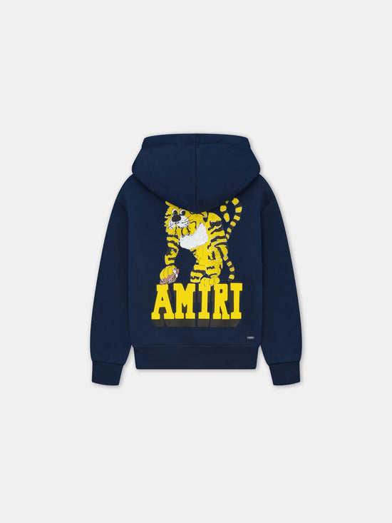 KIDS - KIDS' AMIRI TIGER HOODIE - Midnight Blue - AMIRI