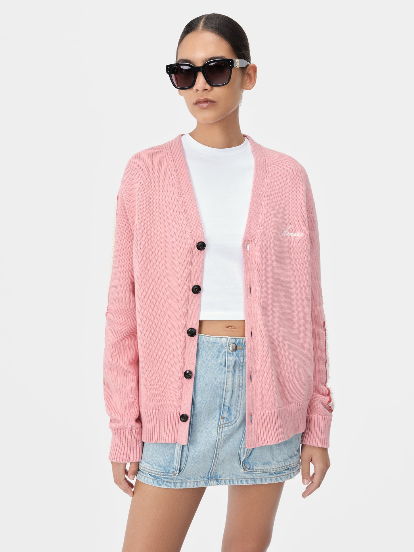 WOMEN - WOMEN'S BONES CARDIGAN - Flamingo Pink