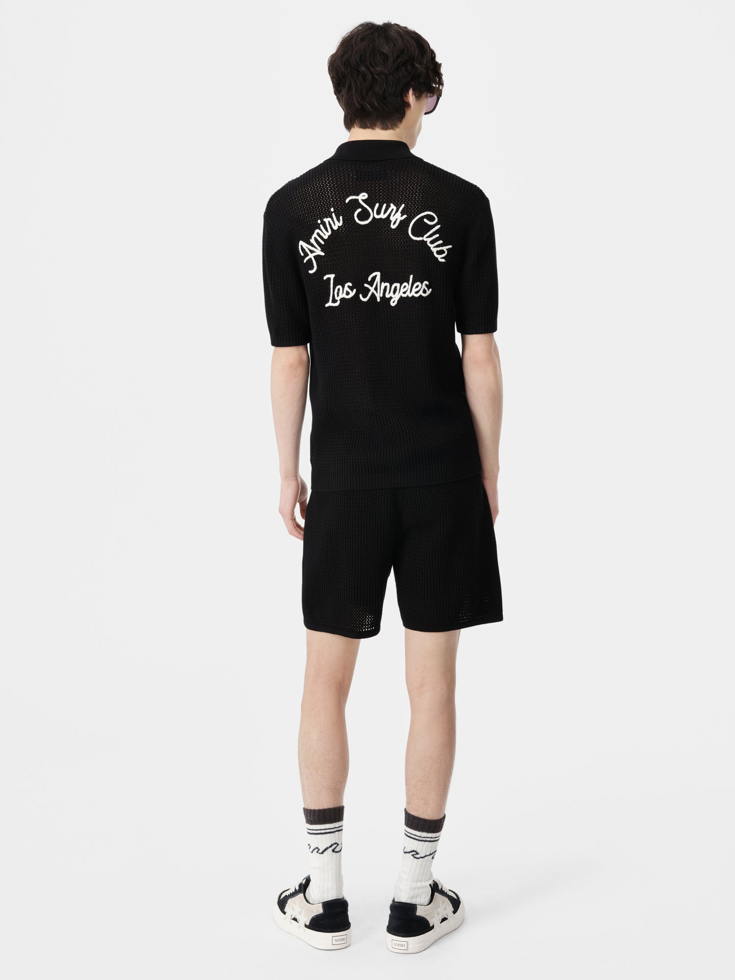 AMIRI SURF CLUB CROTCHET SHORT - Black