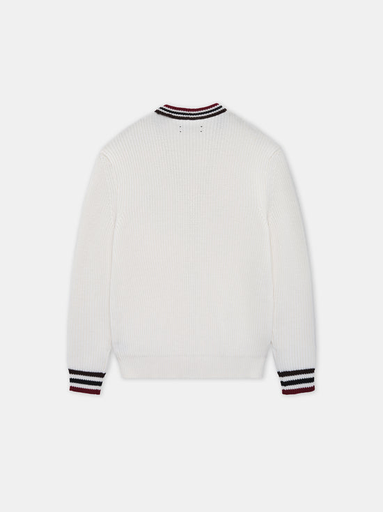 WOMEN - WOMEN'S MA CARDIGAN - White