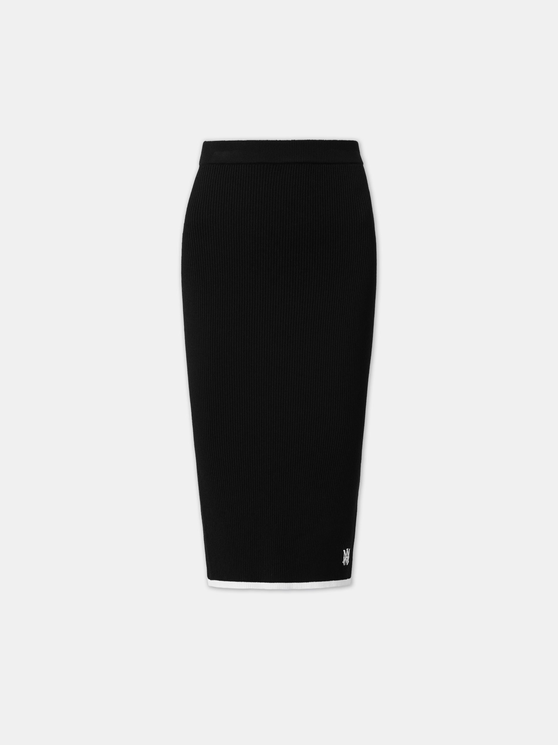 Product WOMEN - WOMEN'S MA MIDI SKIRT - Black featured image