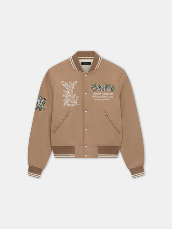 AMIRI GARDEN BOMBER - Camel