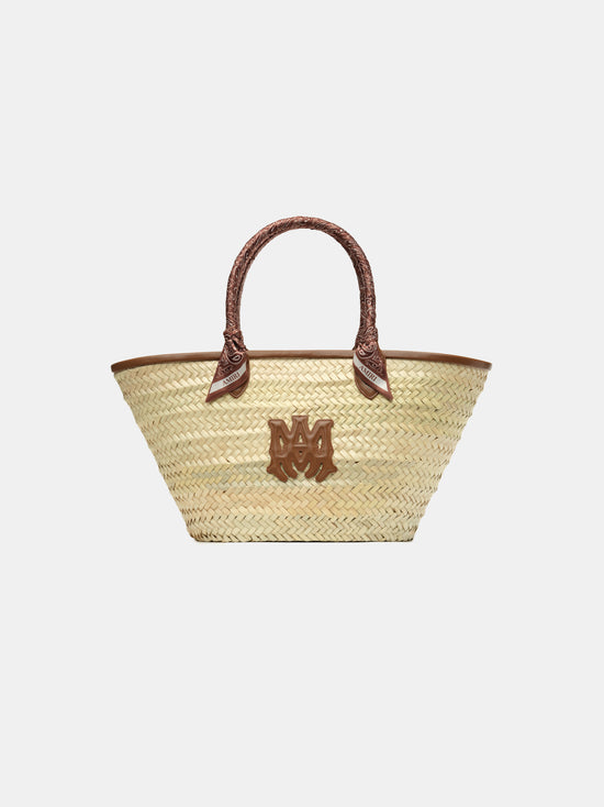 WOMEN - WOMEN'S MA RAFFIA MACRO TOTE - Brown - AMIRI