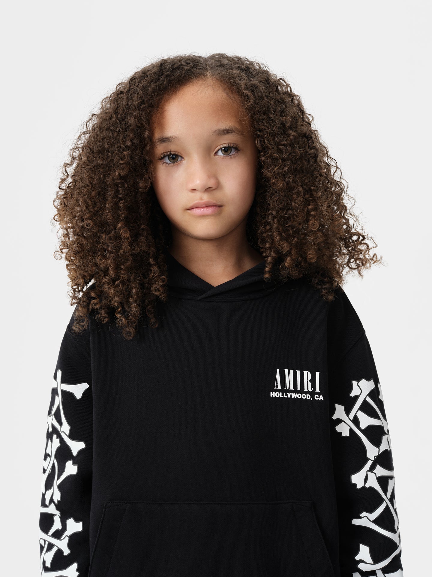 KIDS - KIDS' BONES HOODIE - Black