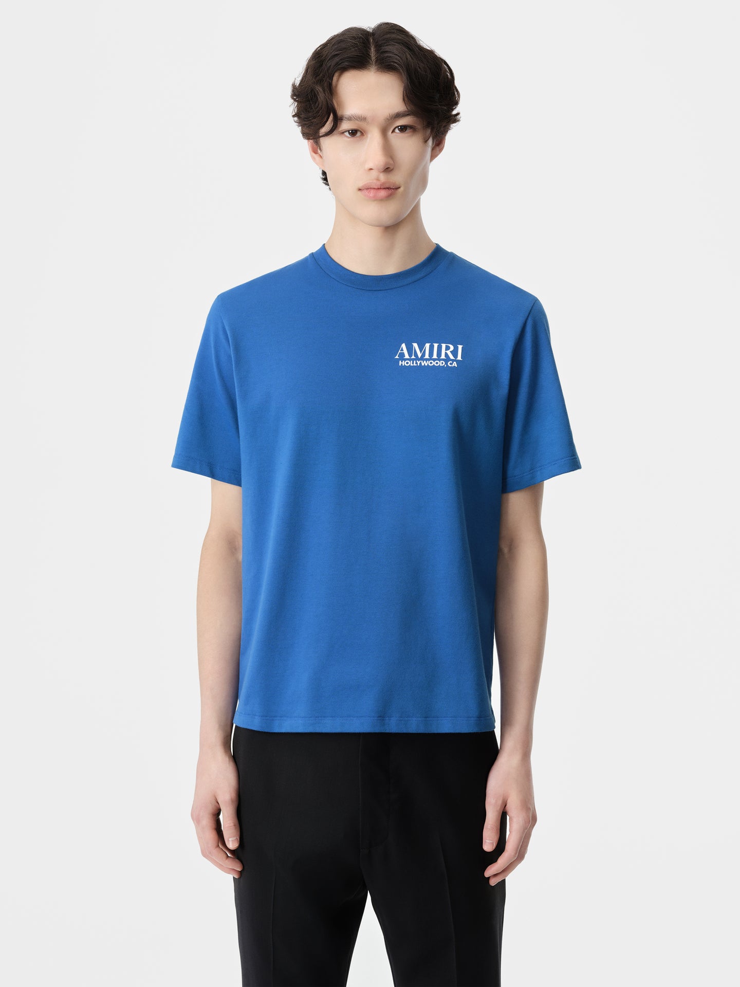 BONES STACKED TEE - Blue