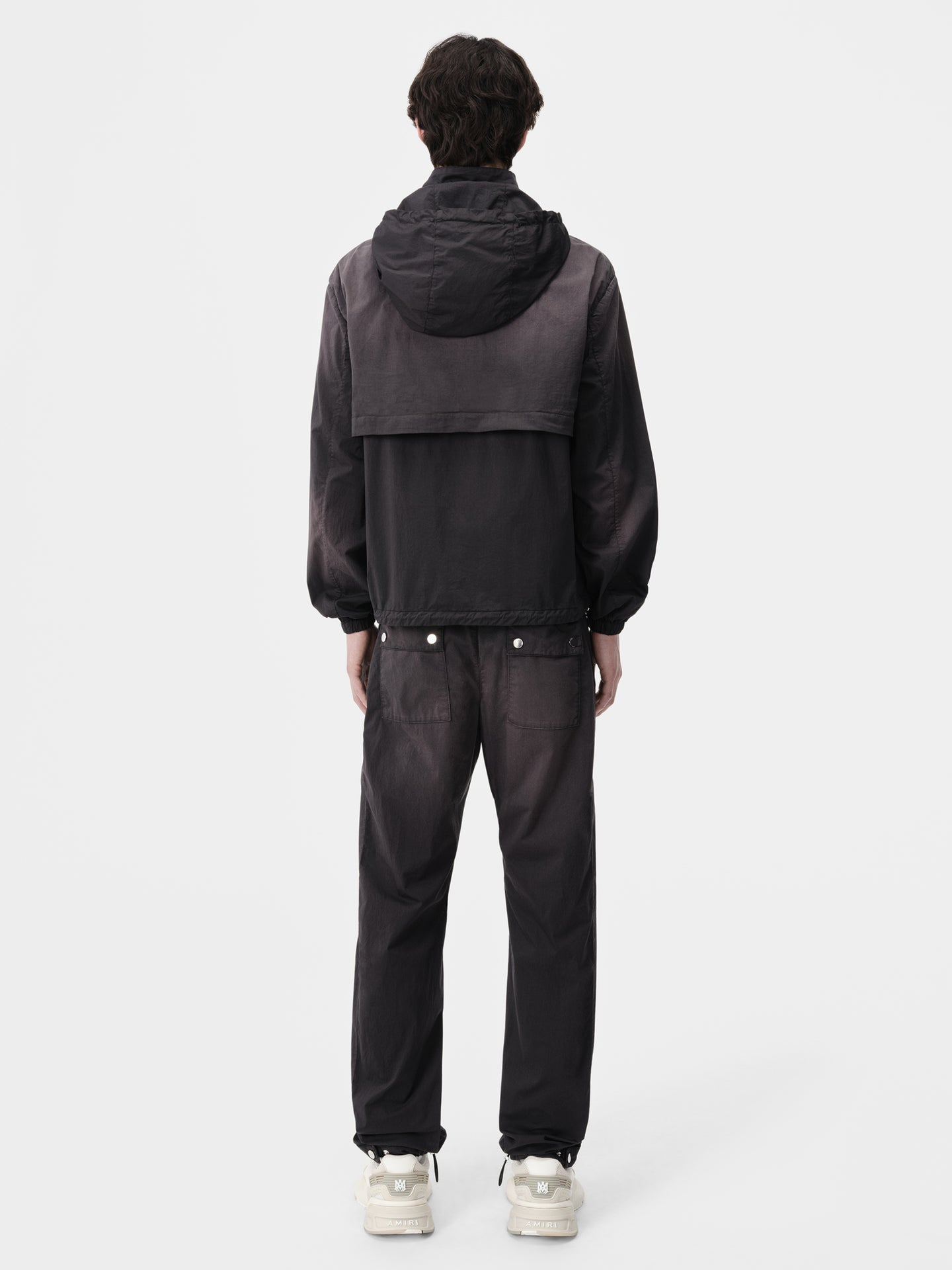 SUN FADED MA TRACK PANT - Black