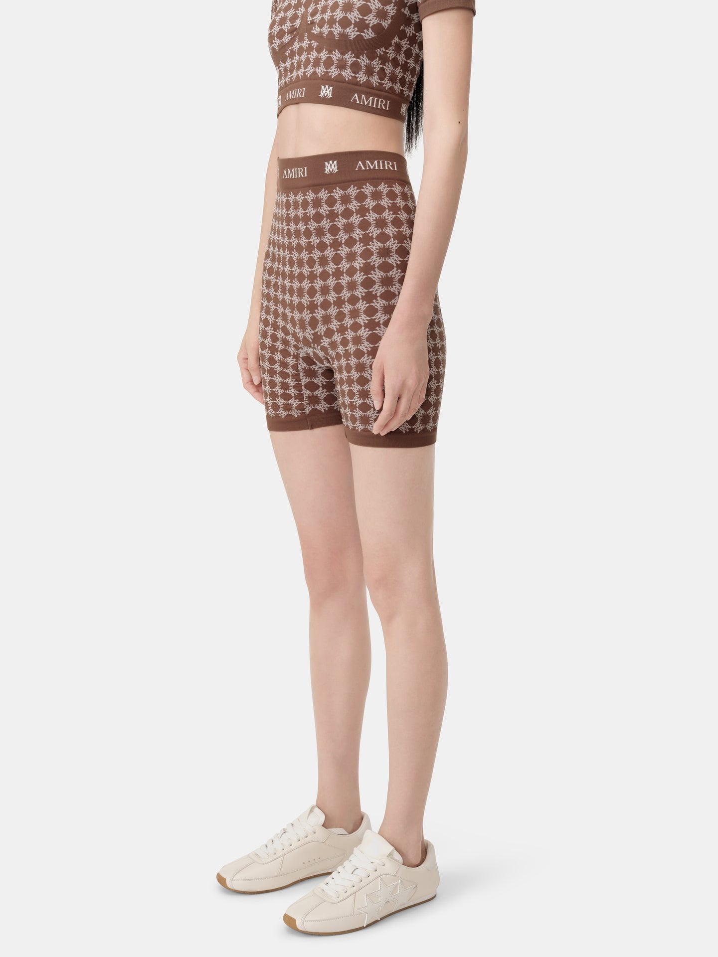 WOMEN - WOMEN'S MA QUAD SEAMLESS SHORT - Chocolate - AMIRI