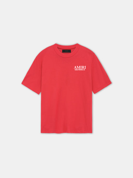 BONES STACKED TEE - Red