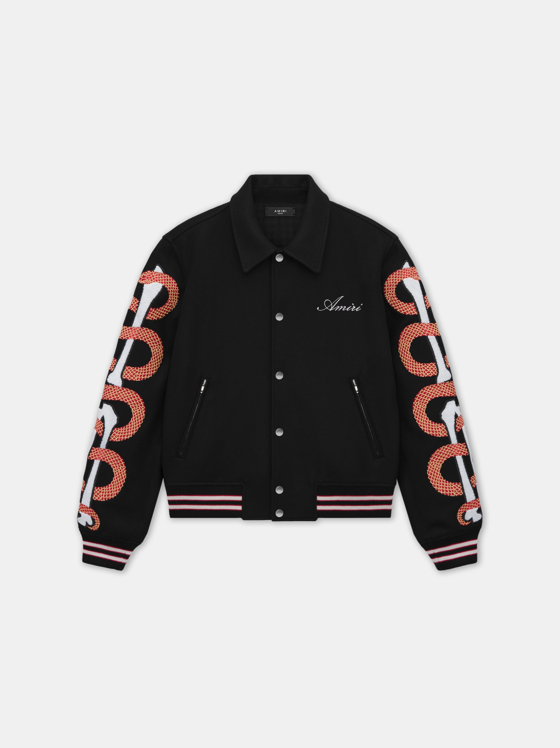 Product AMIRI SNAKE BONES JACKET - Black featured image