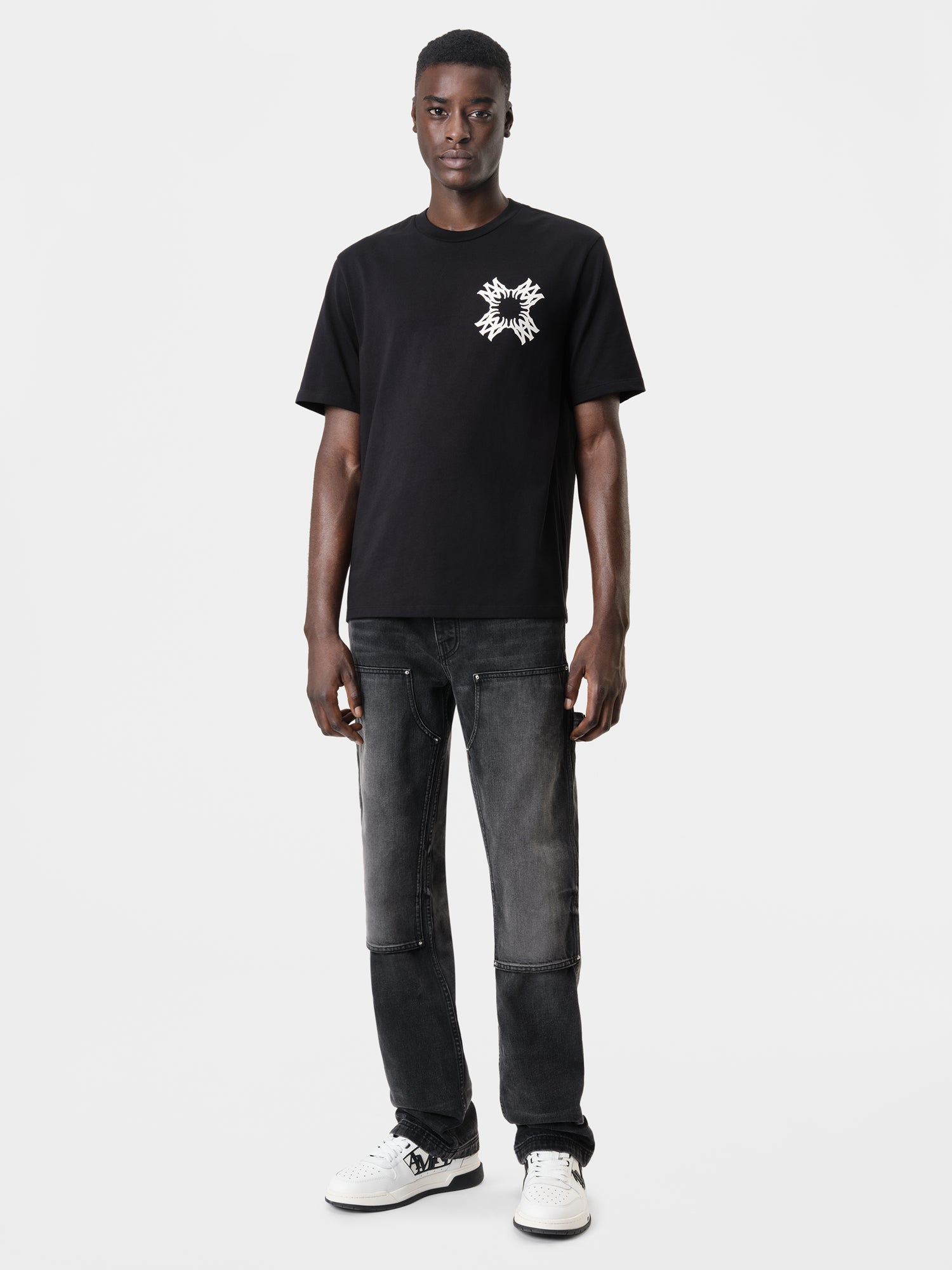 Product MA QUAD TEE - Black featured image