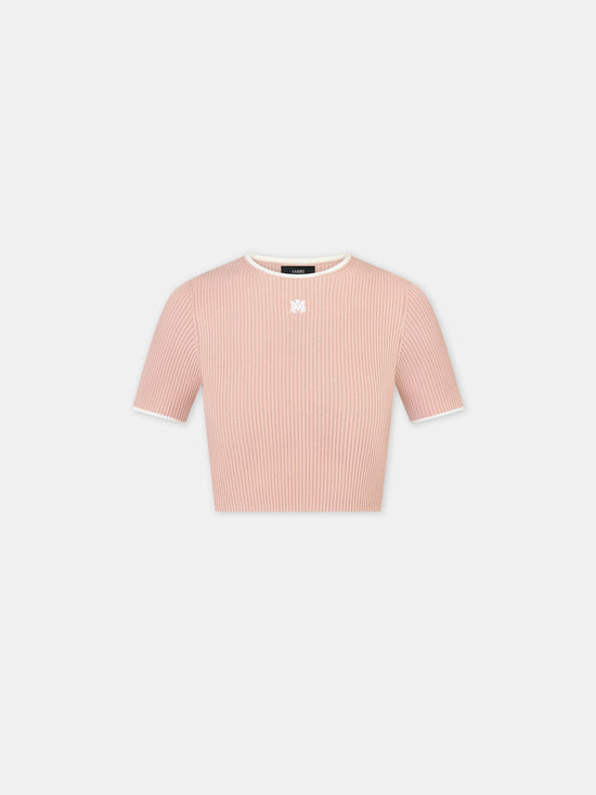 WOMEN - WOMEN'S MA BABY TEE - Dusk Pink - AMIRI