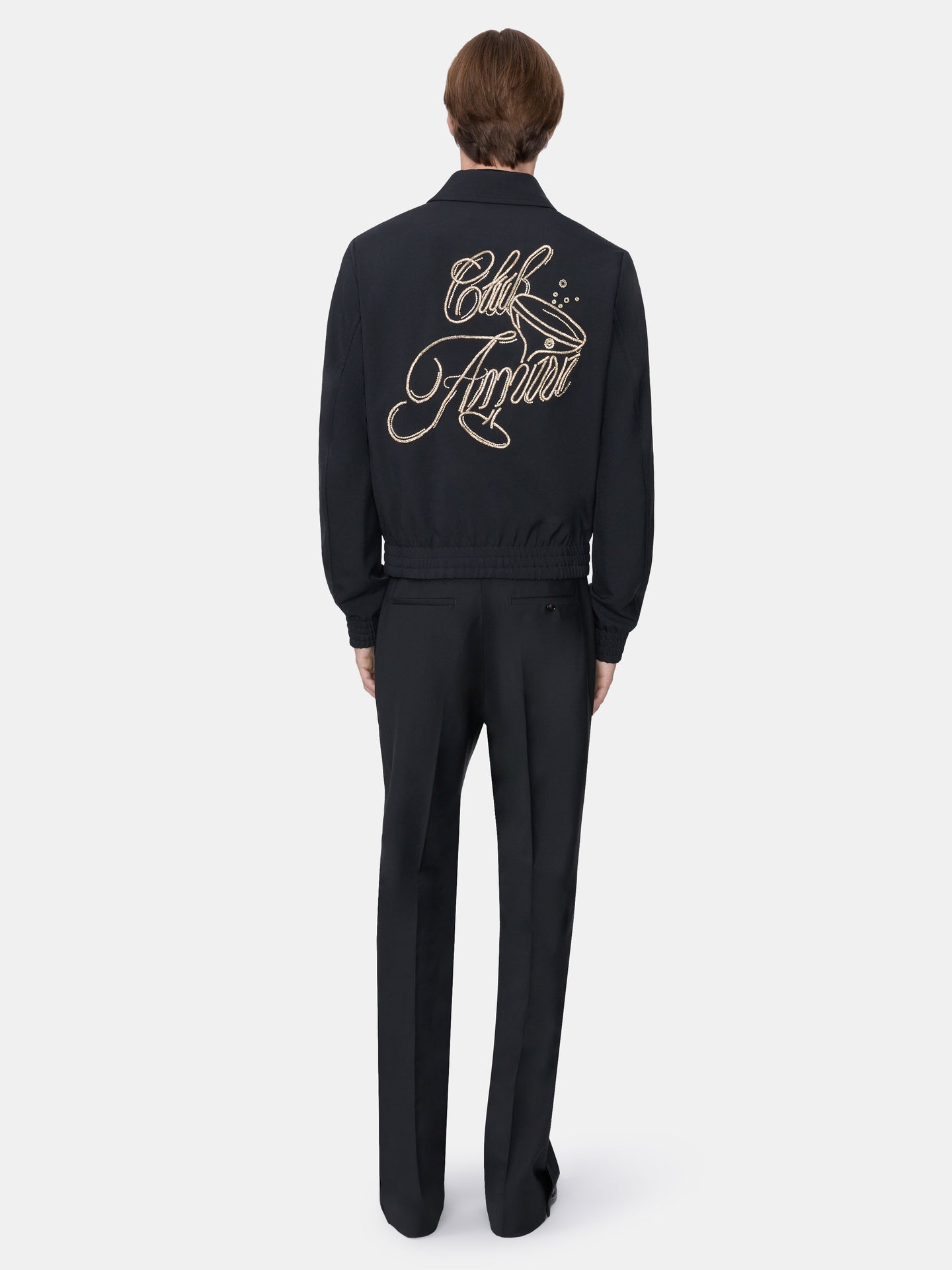 CLUB AMIRI JACKET - BLACK - AMIRI