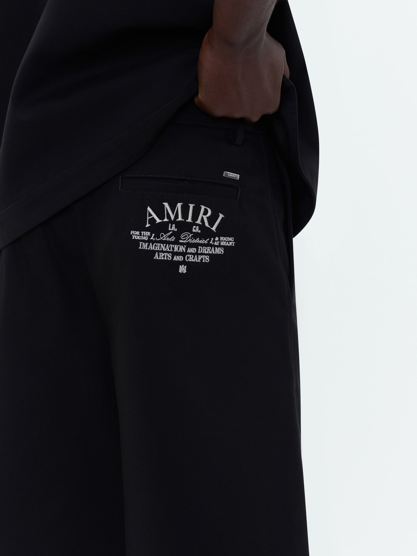 AMIRI ARTS DISTIRICT CHINO SHORT - Black
