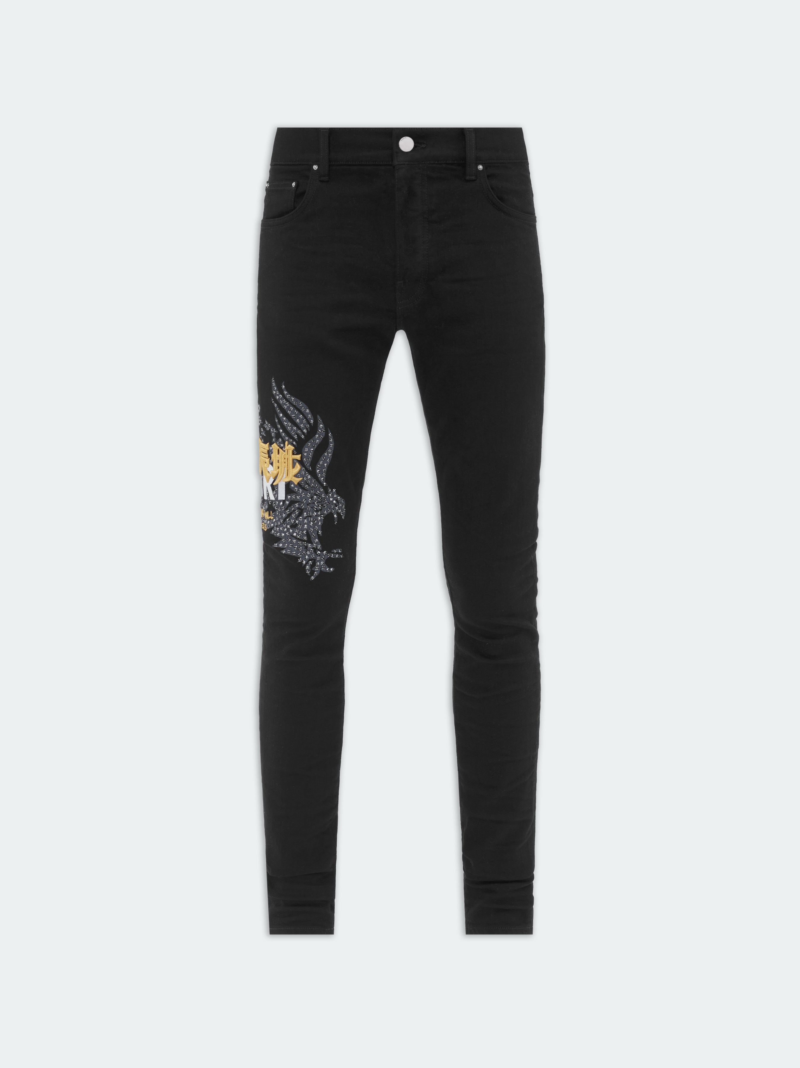 Product TGCW CRYSTAL SKINNY JEAN - BLACK featured image