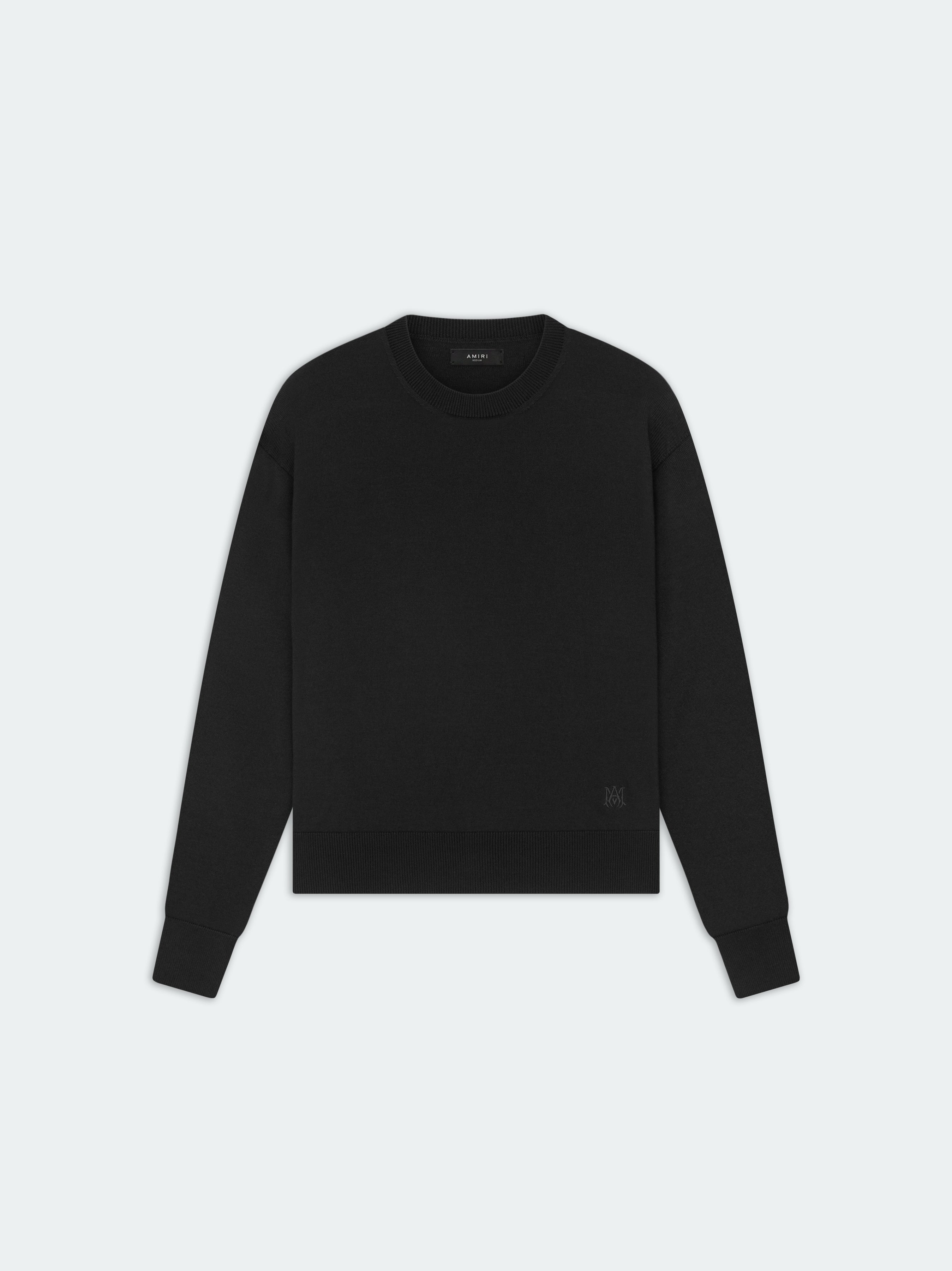 Product LONG SLEEVE CREW-BLACK featured image