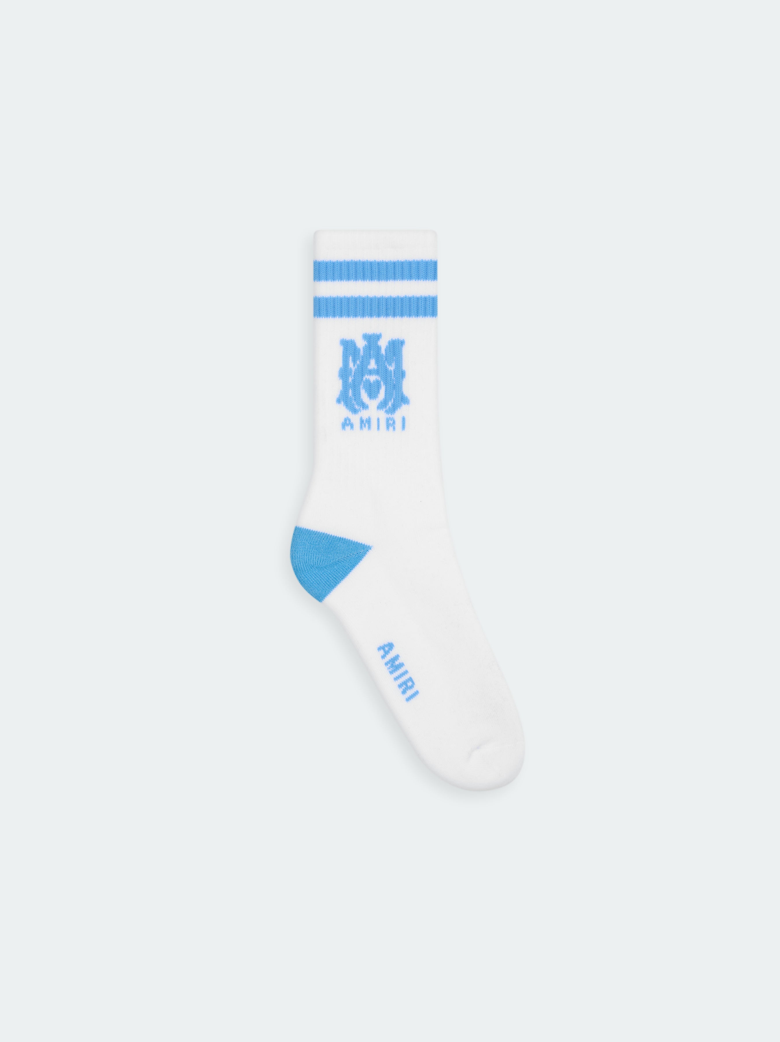 Product KIDS - MA STRIPE SOCK - White/Blue featured image