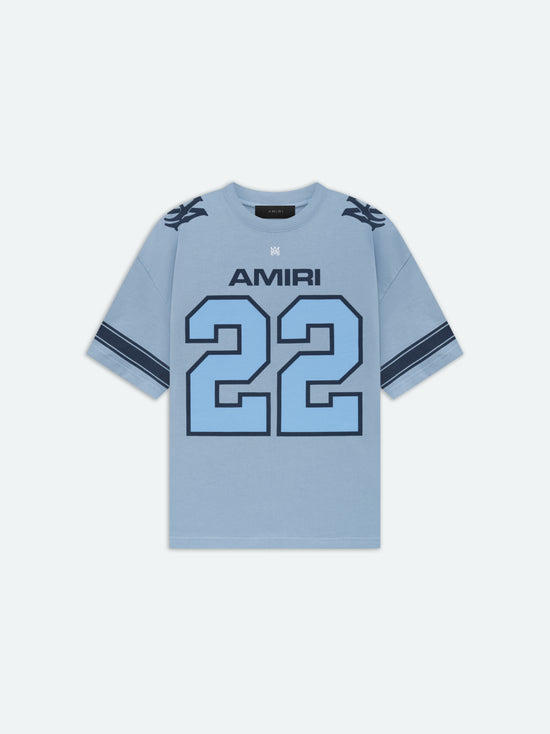 22 SKATER TEE - BLUE - AMIRI