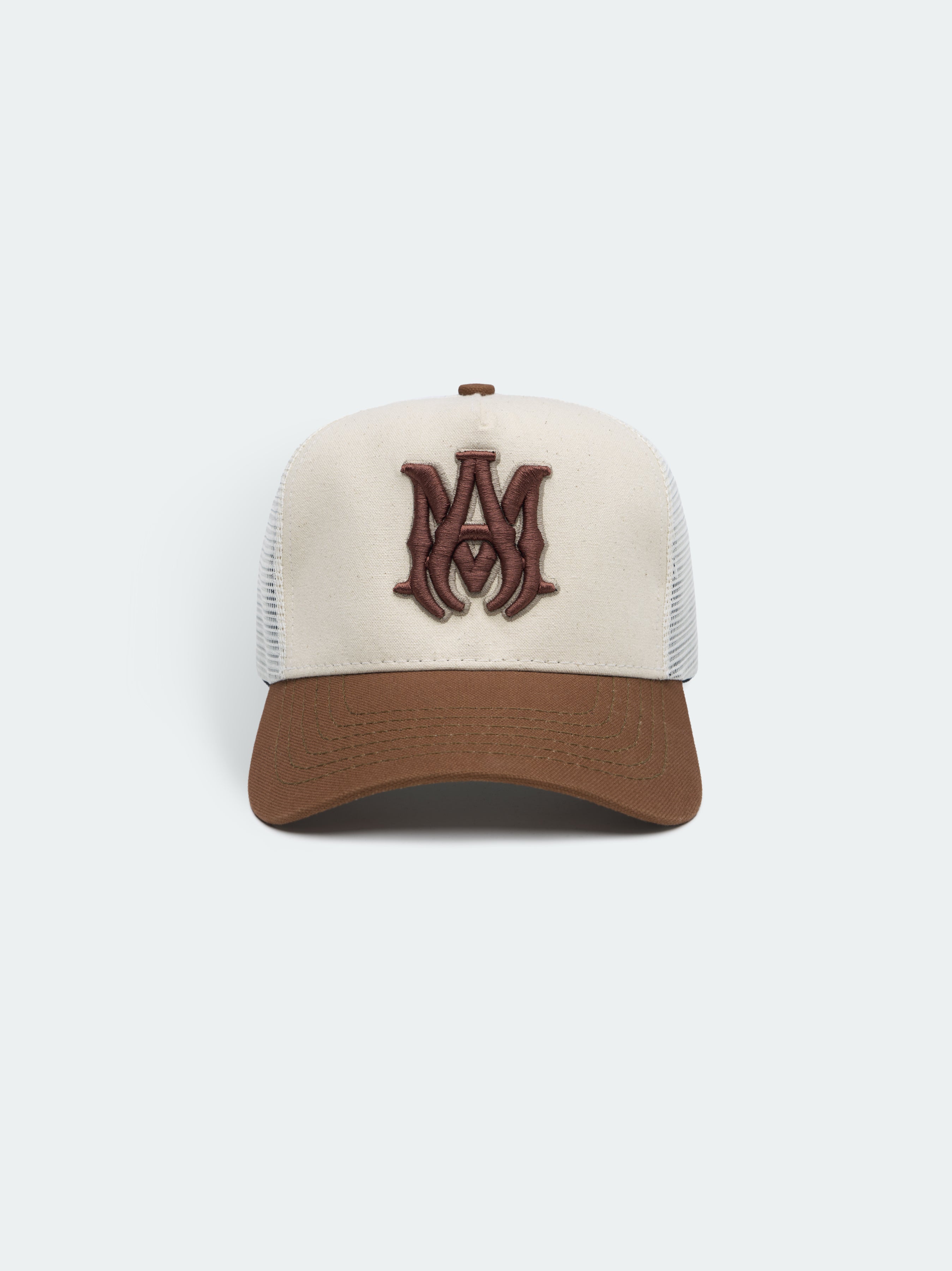 Product TWO TONE MA TRUCKER HAT - Natural Cinnamon featured image