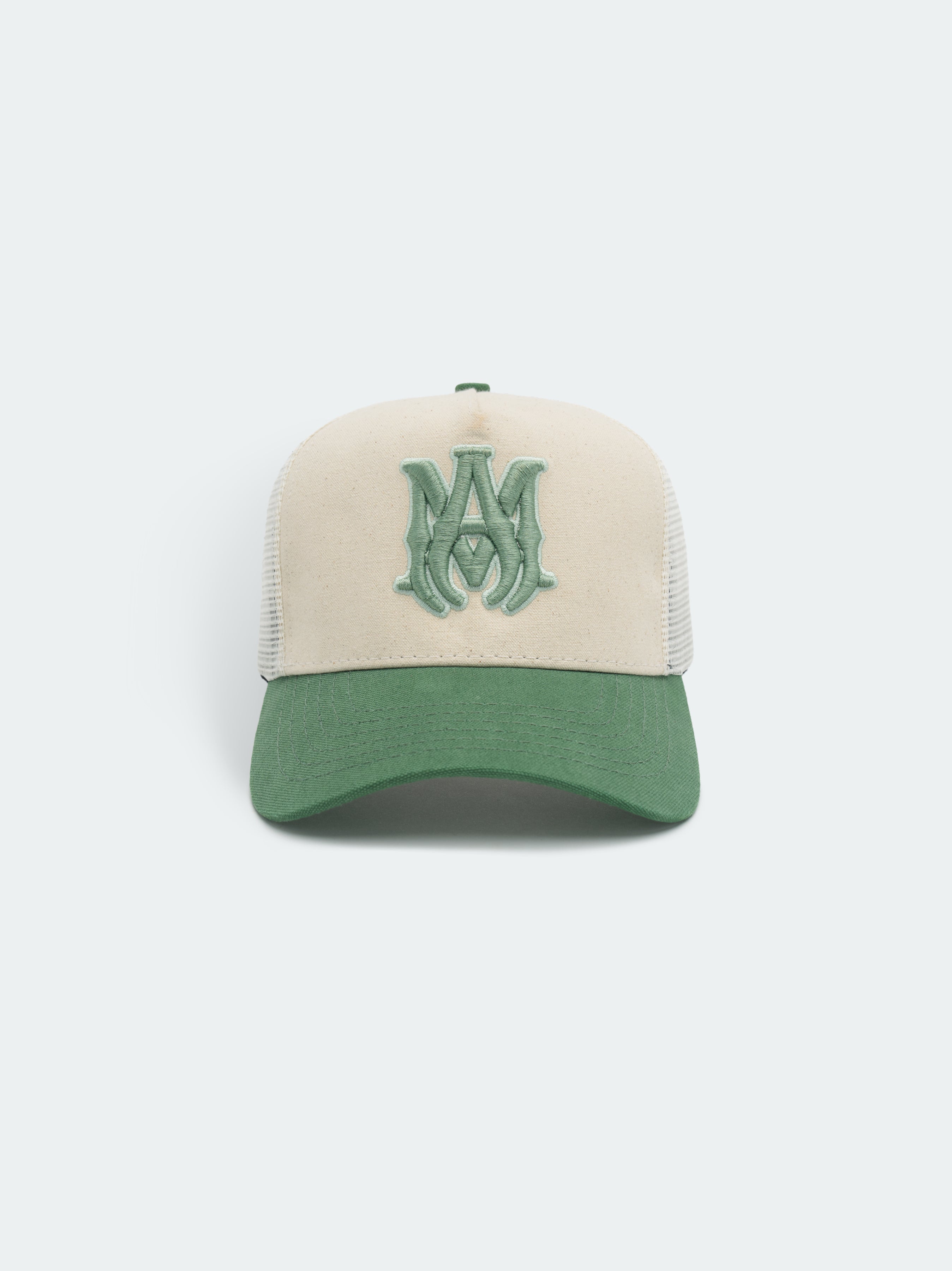 Product TWO TONE MA TRUCKER HAT - Natural Mineral Green featured image