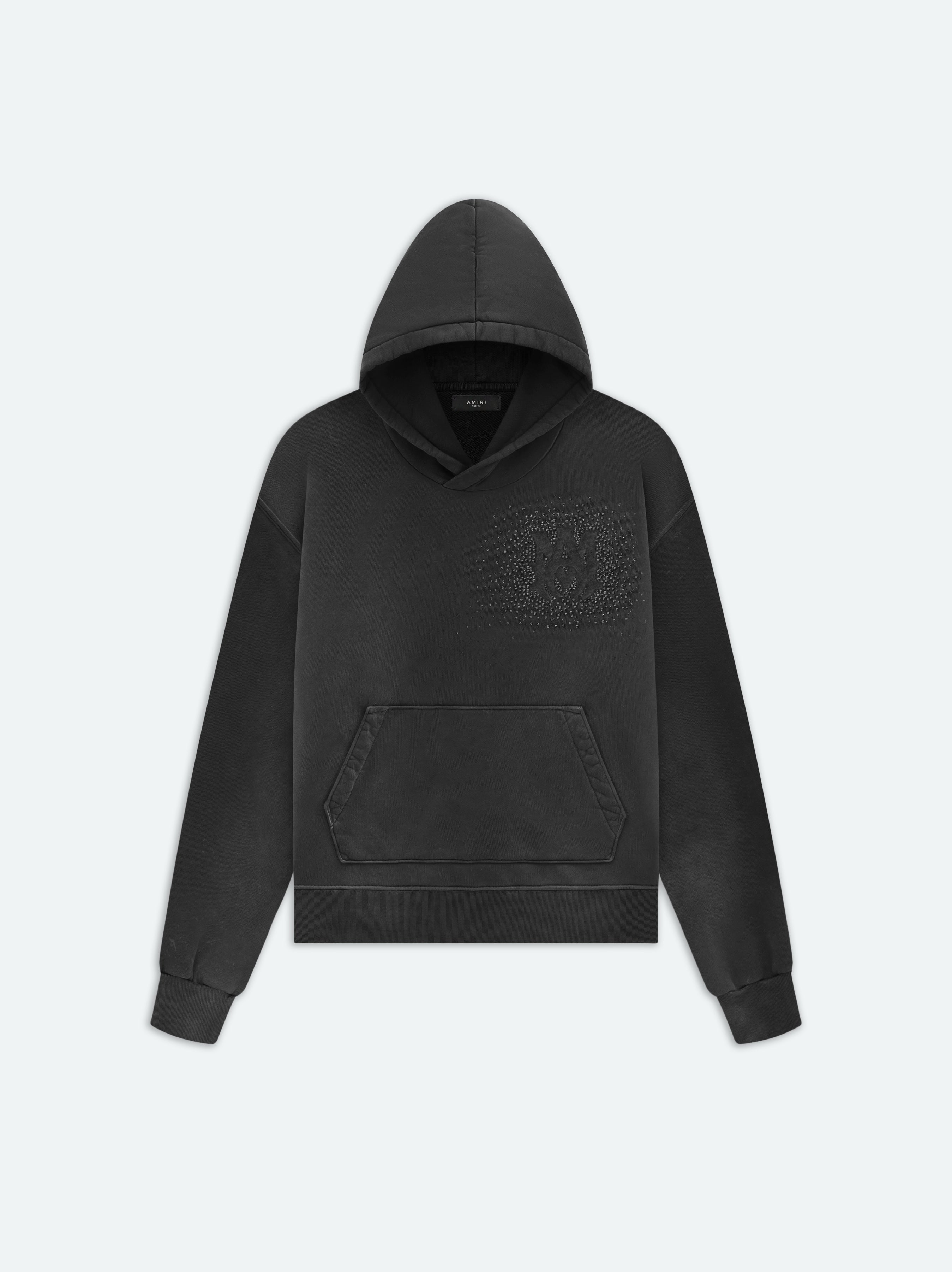 Product CRYSTAL BURST HOODIE- Faded Black featured image