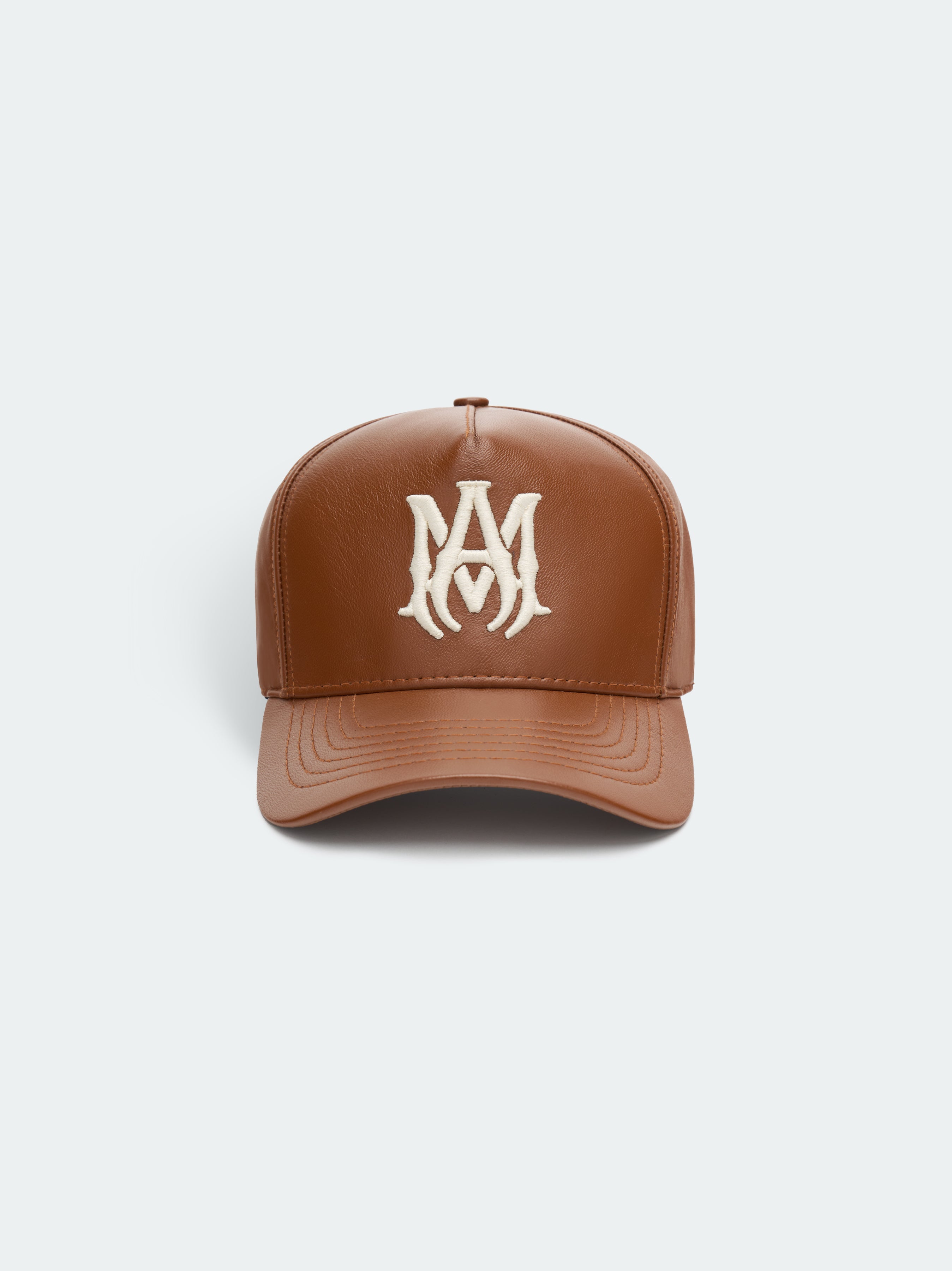 Product MA FULL LEATHER HAT - Brown featured image