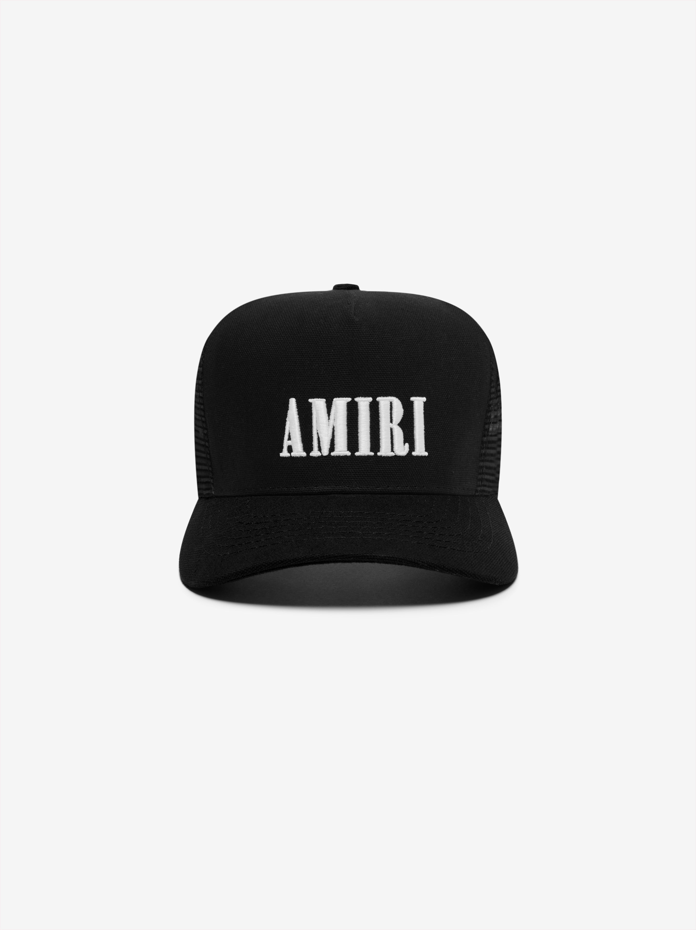 Product AMIRI CORE LOGO TRUCKER HAT - BLACK WHITE featured image