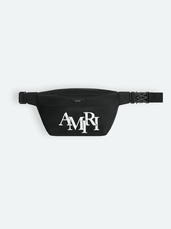 AMIRI STAGGERED BUM BAG - Black