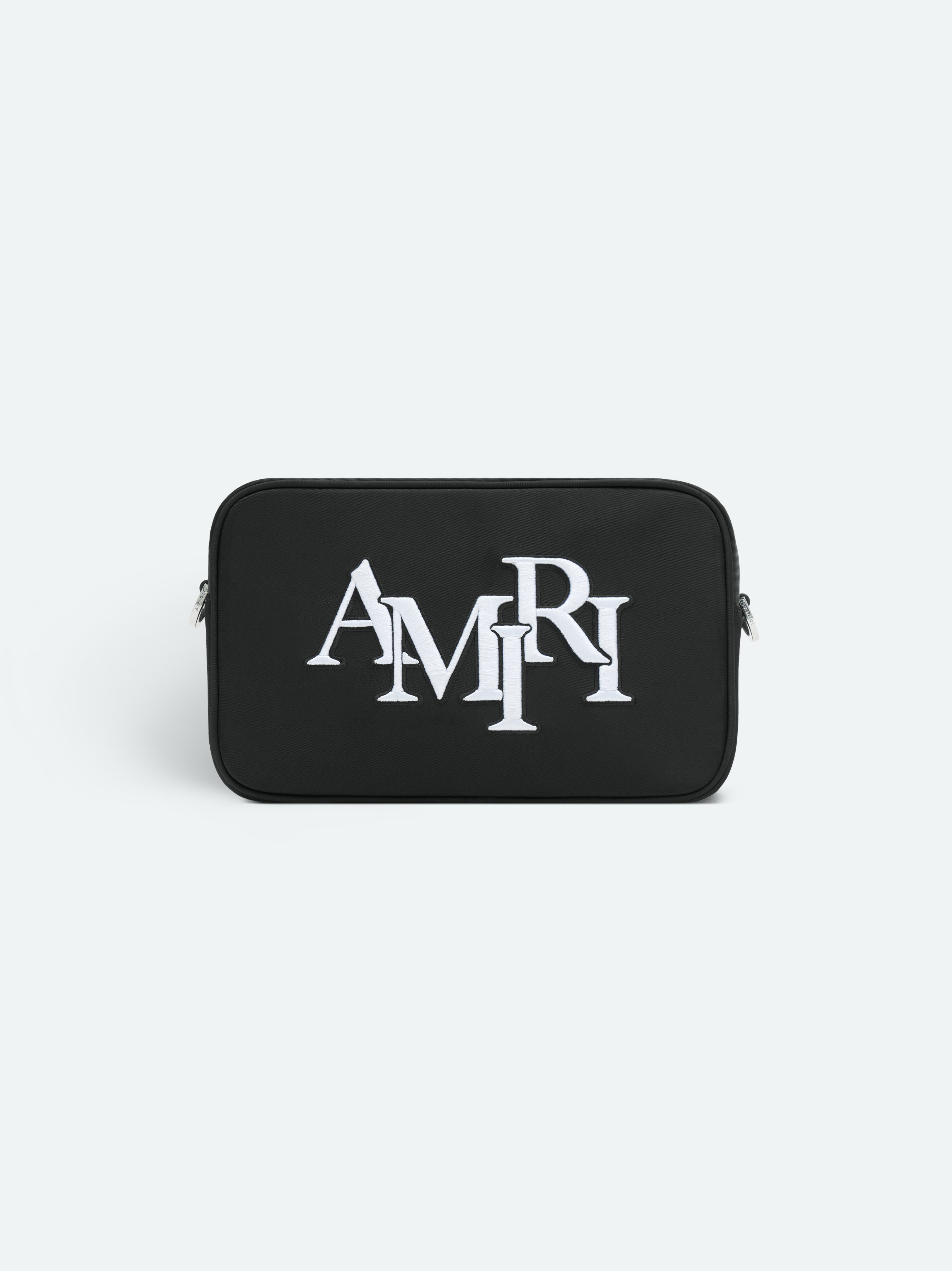 Product AMIRI STAGGERED LARGE CAMERA CASE - Black featured image