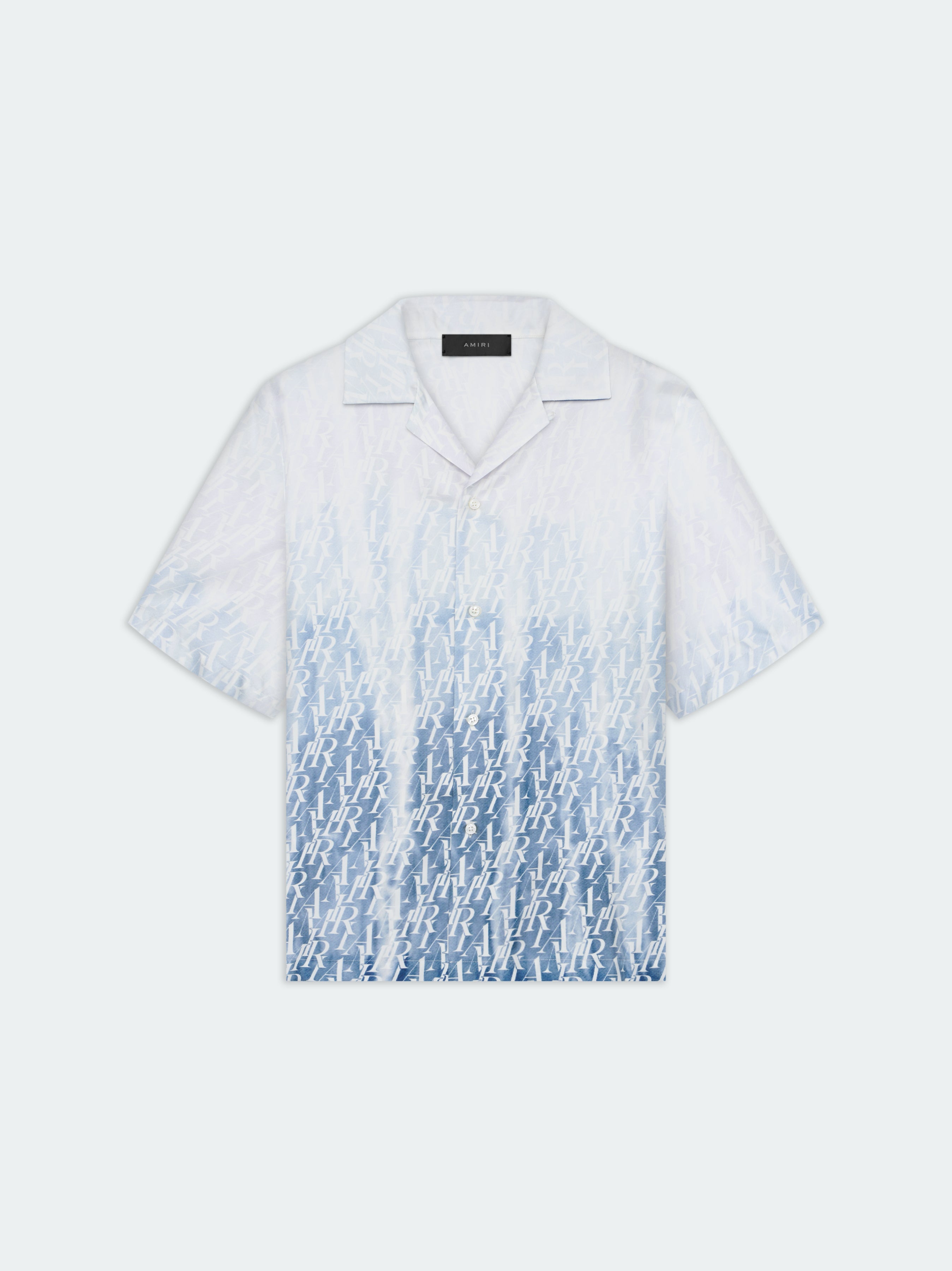 Product GRADIENT AMIRI REPEAT BOWLING SHIRT - Ashley Blue featured image