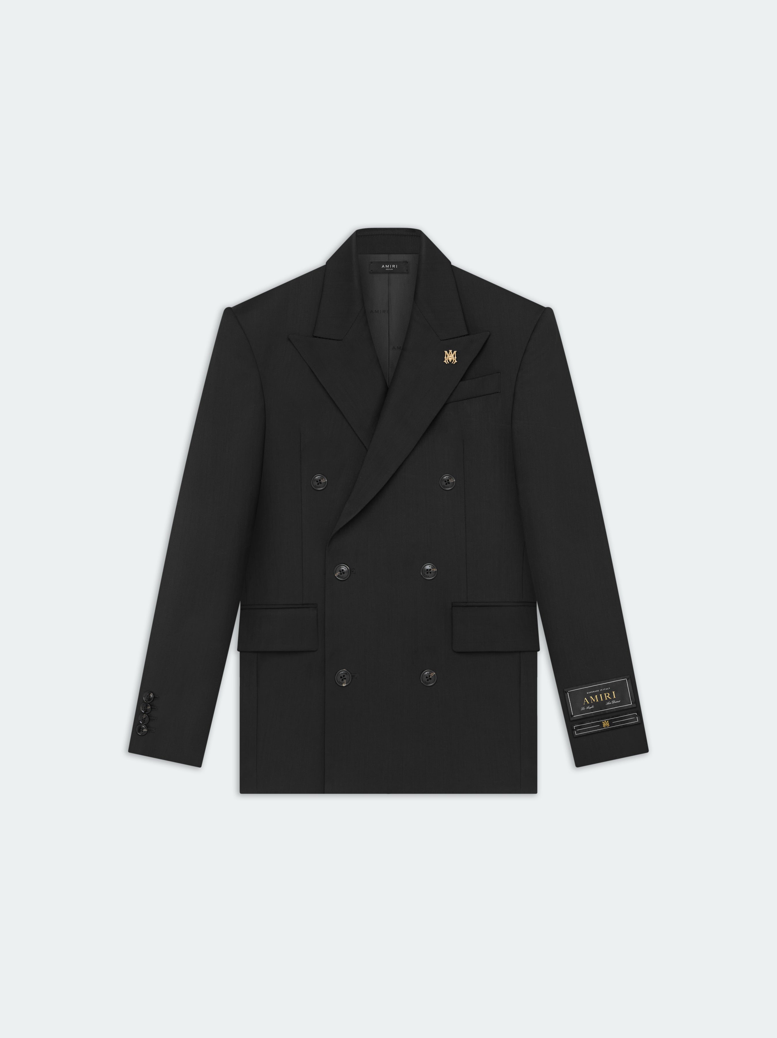Product DOUBLE BREAST BLAZER-BLACK featured image